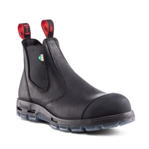 Bobcat Steel-Toe Black with Scuff Cap